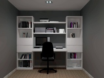 Diseño tridimensional de muebles